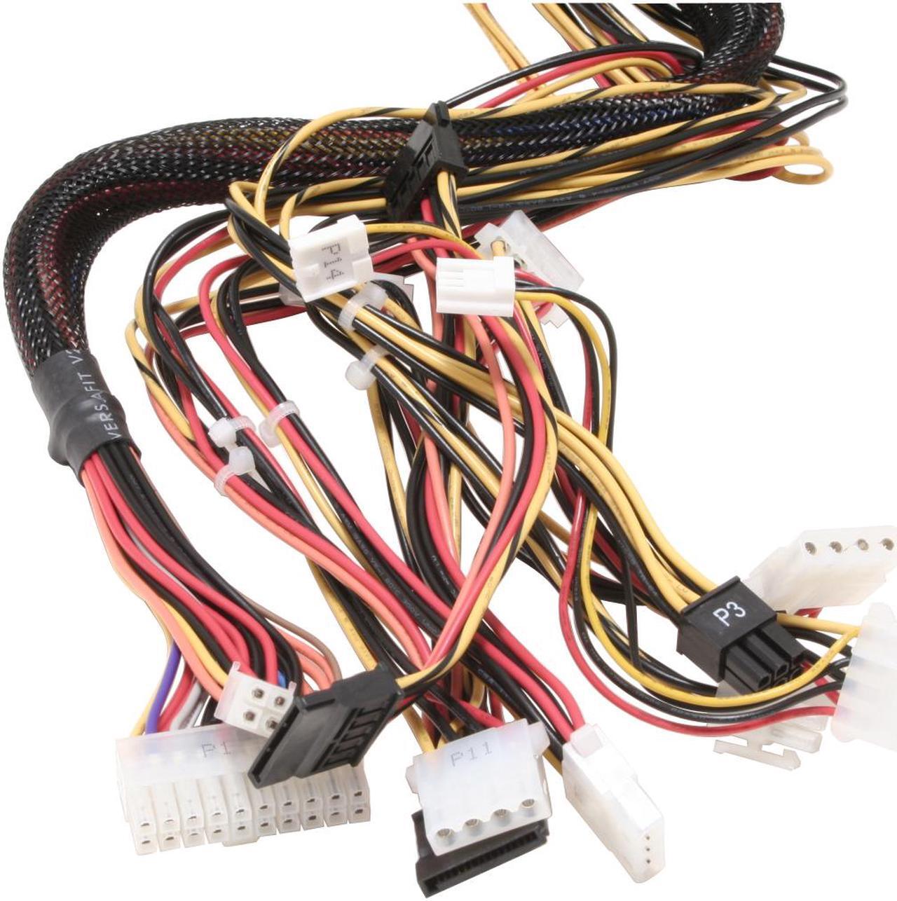 Alt view image 5 of 8 - Cooler Master eXtreme RP-500-PCAR 500 W ATX12V V2.01 Power Supply