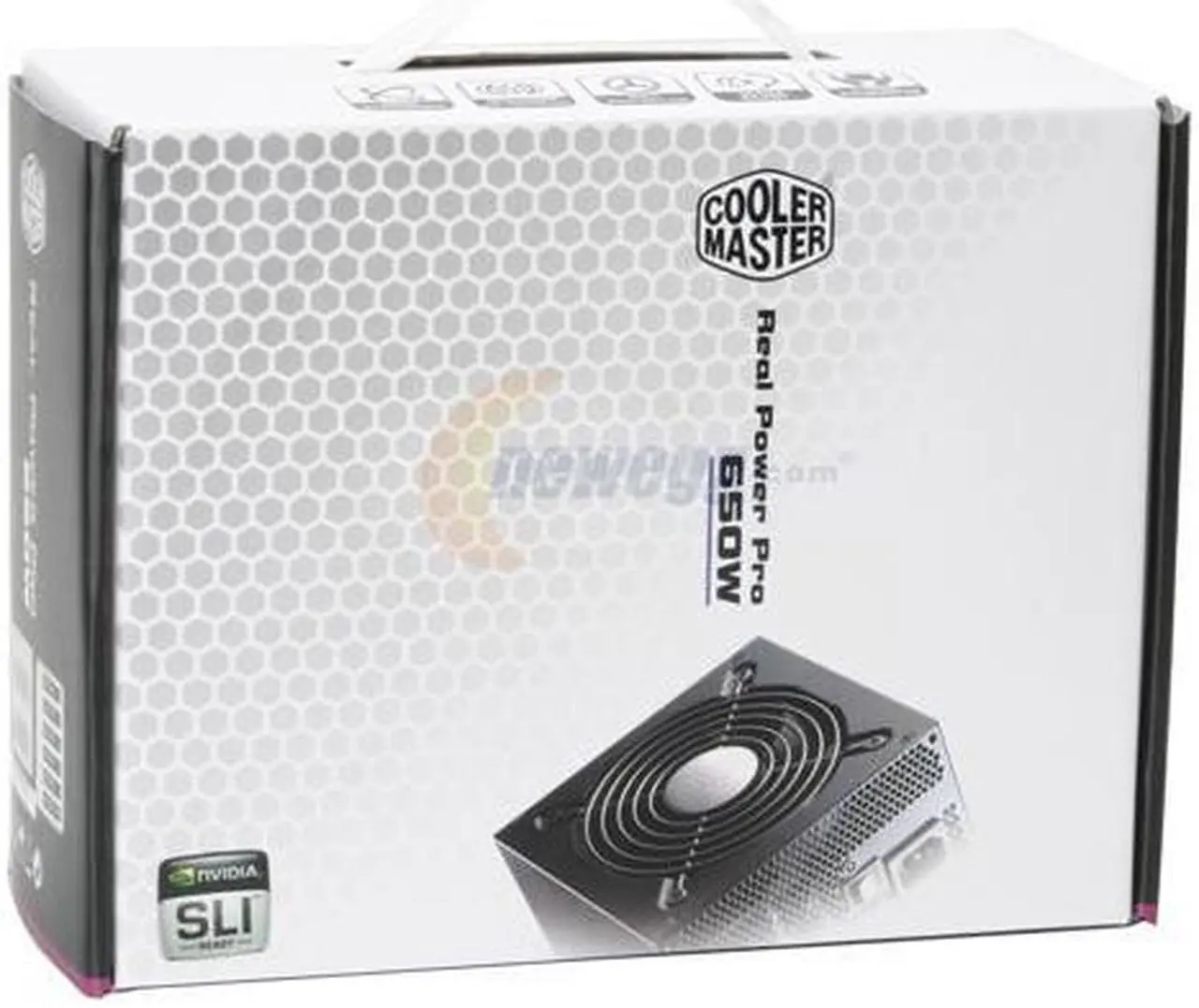 Alt view image 8 of 8 - Cooler Master Real Power Pro RS-650-ACAA-A1 650 W ATX Form Factor 12V V2.3 / SSI Standard EPS 12V V2.91 SLI Certified CrossFire Ready 80 PLUS Certified Active PFC Power Supply