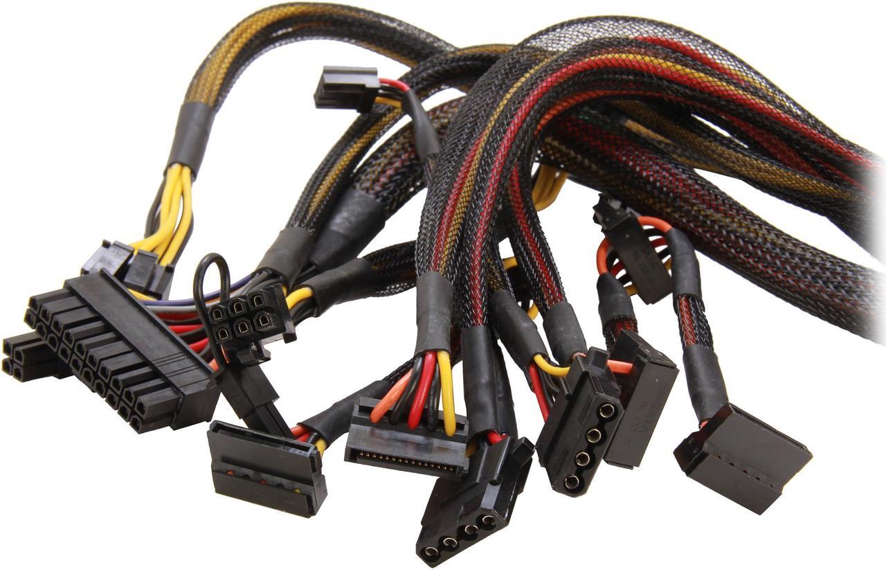 Alt view image 6 of 7 - Cooler Master GX - 650W Power Supply with 80 PLUS Bronze Certification