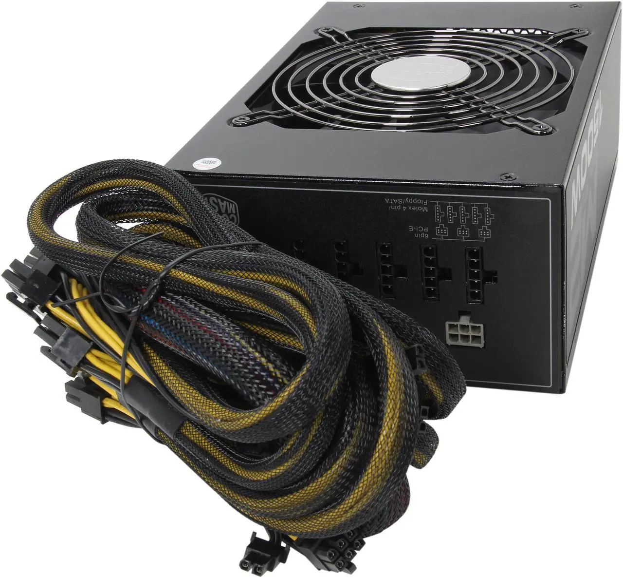 Alt view image 4 of 8 - Cooler Master Silent Pro M2 - 1500W Power Supply with 80 PLUS Silver Certification and Semi-Modular Cables