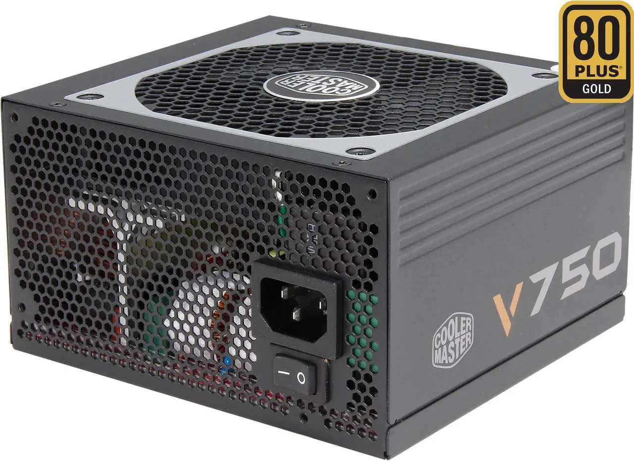 Main image of Cooler Master V750 - Compact 750W 80 PLUS Gold Modular PSU (6th Generation Skylake Compatible)