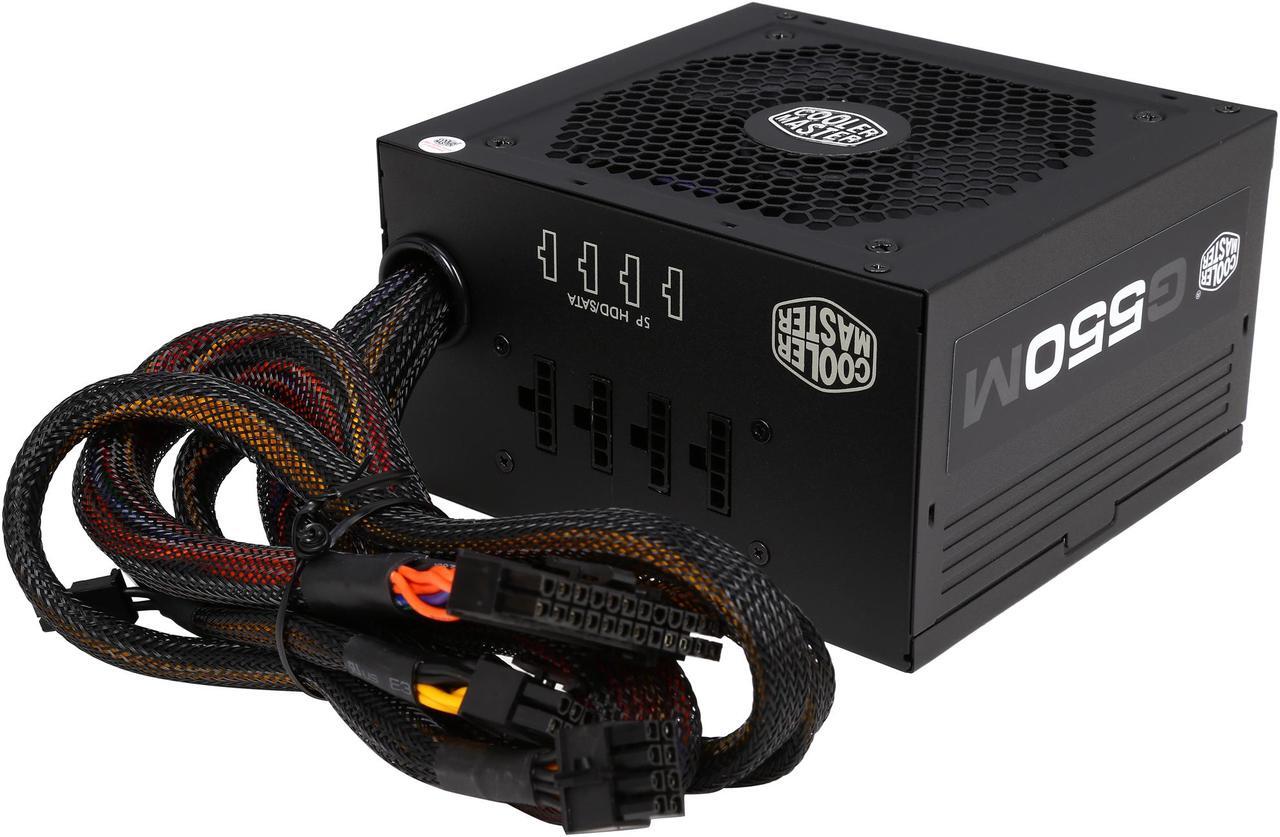 Alt view image 5 of 7 - Cooler Master GM Series G550M - Compact 550W 80 PLUS Bronze Modular PSU (6th Generation Skylake Compatible)