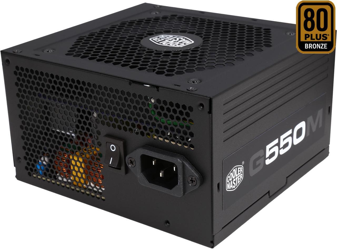 Main image of Cooler Master GM Series G550M - Compact 550W 80 PLUS Bronze Modular PSU (6th Generation Skylake Compatible)