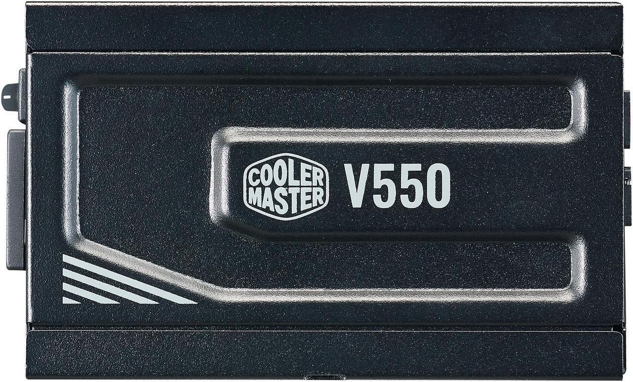 Alt view image 15 of 19 - Cooler Master V550 SFX Gold Full Modular, 550W, 80+ Gold Efficiency, ATX Bracket Included, Quiet FDB Fan, SFX Form Factor, 10 Year Warranty
