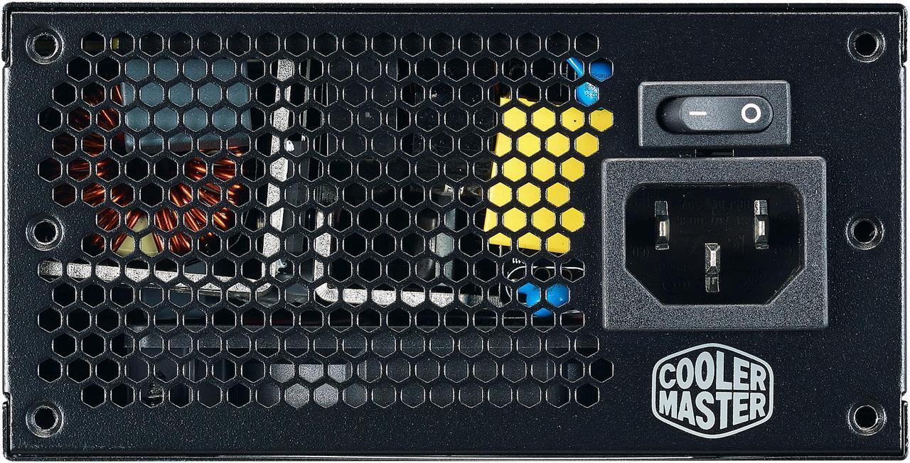 Alt view image 16 of 19 - Cooler Master V550 SFX Gold Full Modular, 550W, 80+ Gold Efficiency, ATX Bracket Included, Quiet FDB Fan, SFX Form Factor, 10 Year Warranty
