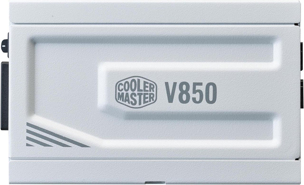 Alt view image 9 of 16 - Cooler Master V850 SFX Gold White Edition Full Modular, 850W, 80+ Gold Efficiency, ATX Bracket Included, Quiet FDB Fan, SFX Form Factor, 10 Year Warranty