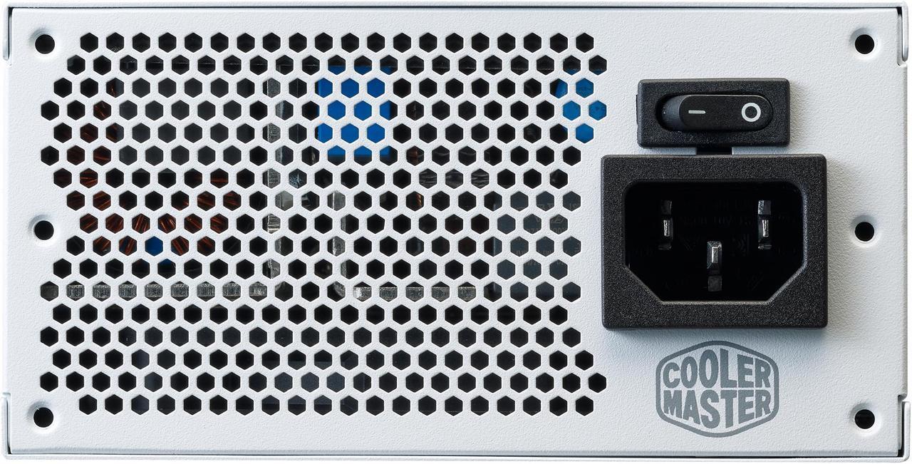 Alt view image 10 of 16 - Cooler Master V850 SFX Gold White Edition Full Modular, 850W, 80+ Gold Efficiency, ATX Bracket Included, Quiet FDB Fan, SFX Form Factor, 10 Year Warranty