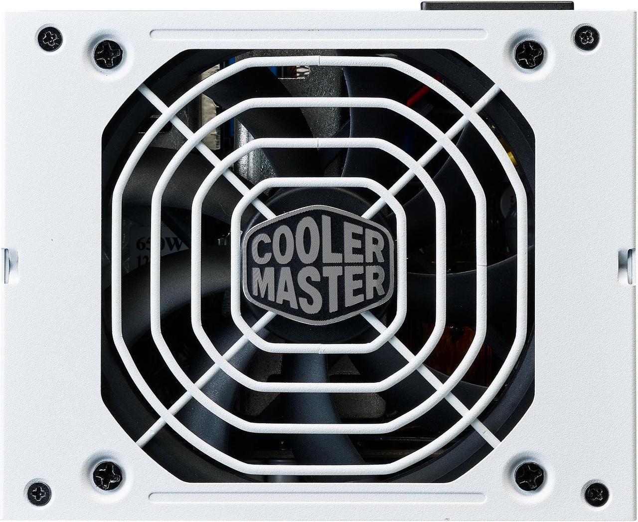 Alt view image 12 of 19 - Cooler Master V750 SFX Gold White ATX 3.1 Full Modular SFF Power Supply, 750W 80Plus Gold, 90° 12VHPWR|600W PCIe 5.0, GPU Support RTX 5070 Ti | RX 9070 XT, Customized Cable, Low Noise, 10-Year