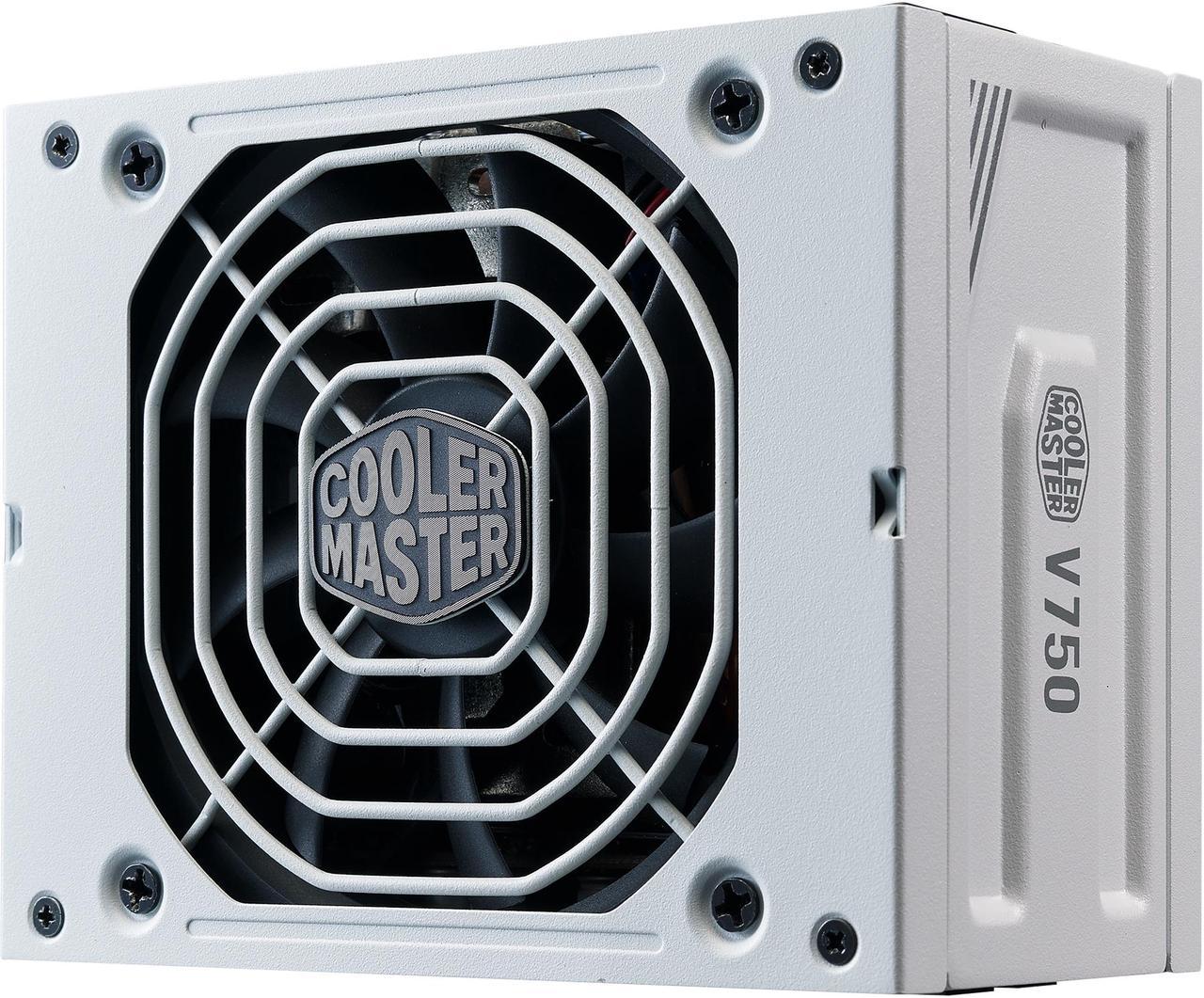 Alt view image 11 of 19 - Cooler Master V750 SFX Gold White ATX 3.1 Full Modular SFF Power Supply, 750W 80Plus Gold, 90° 12VHPWR|600W PCIe 5.0, GPU Support RTX 5070 Ti | RX 9070 XT, Customized Cable, Low Noise, 10-Year