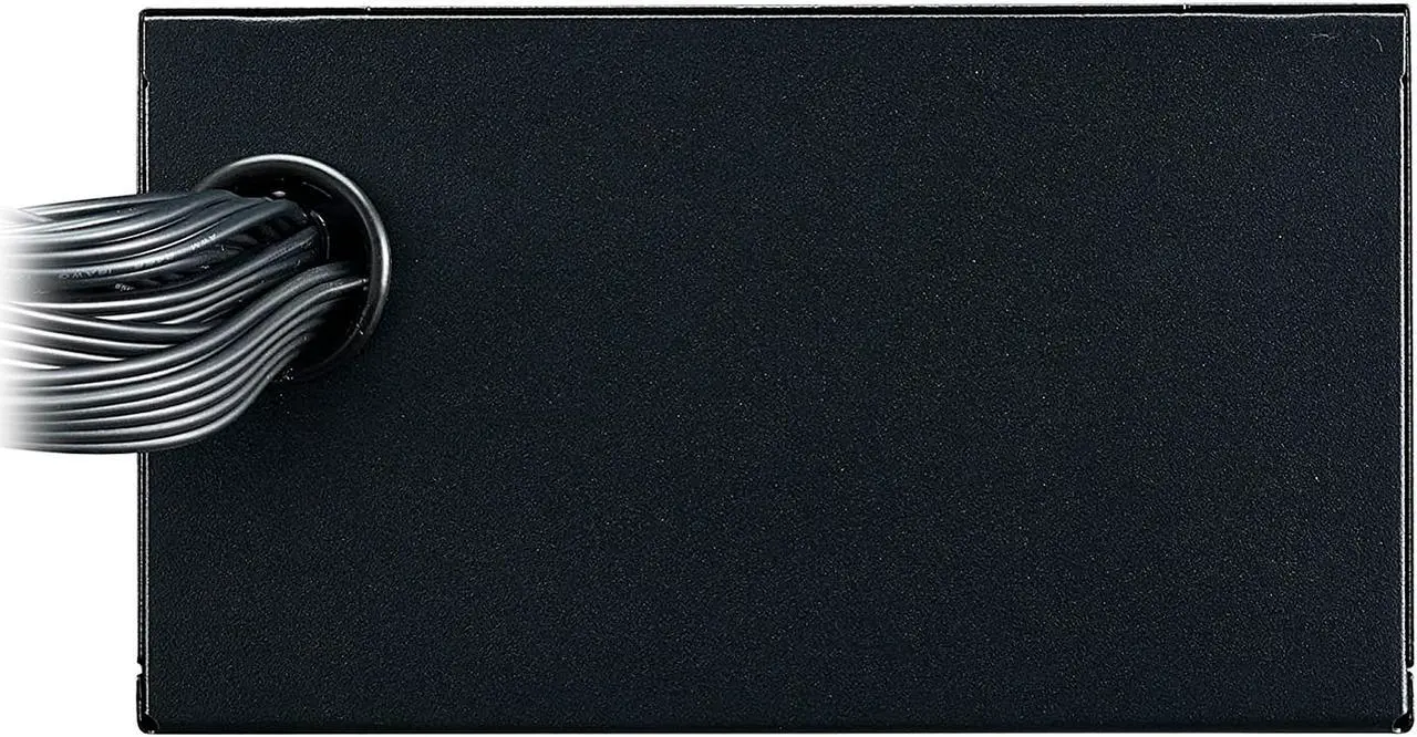 Alt view image 9 of 15 - Cooler Master G500 Gold Power Supply, 500W 80+ Gold Efficiency, Intel ATX Version 2.52, Fixed Flat Black Cables. Quiet HDB Fan, 5 Year Warranty