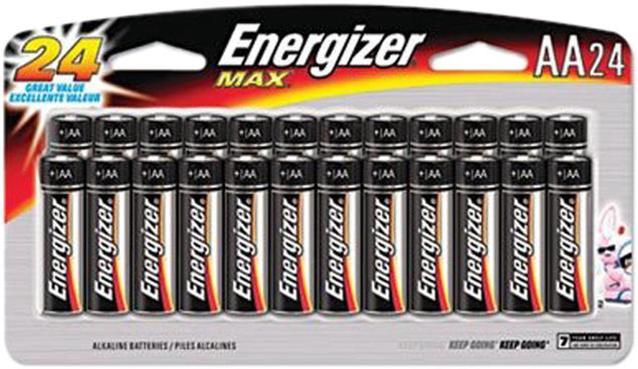 Main image of ENERGIZER Max 1.5V AA Alkaline Battery, 24-pack