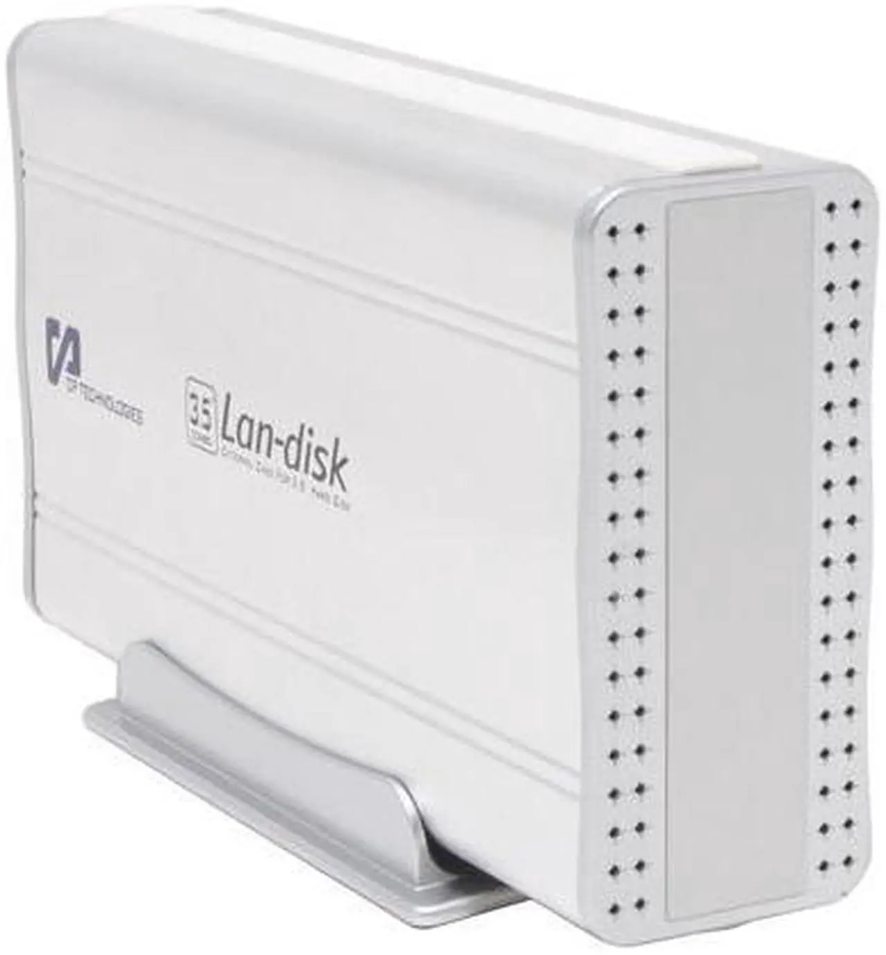 Main image of CP TECHNOLOGIES CP-UL-300 Aluminum and plastic 3.5" Silver IDE USB 2.0 & RJ-45 (10/100 Ethernet) Network Storage HD CASE
