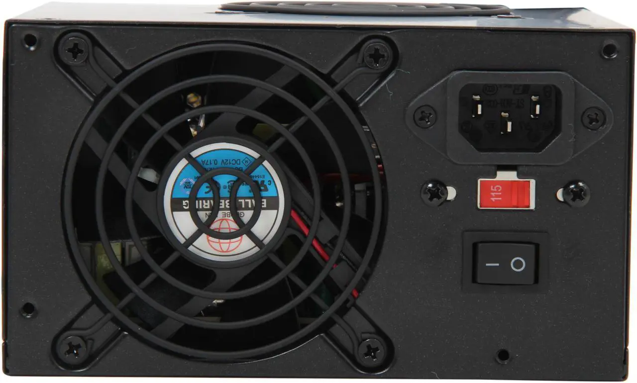Alt view image 3 of 7 - Rosewill - 400-Watt ATX V2.2 Power Supply - RD400-2-DB