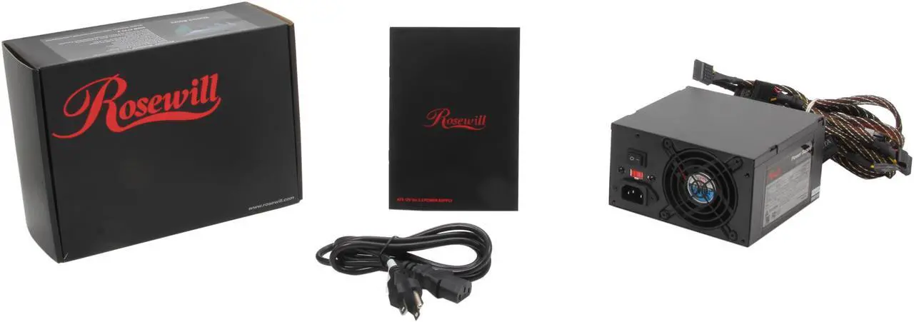 Alt view image 8 of 7 - Rosewill - 400-Watt ATX V2.2 Power Supply - RD400-2-DB