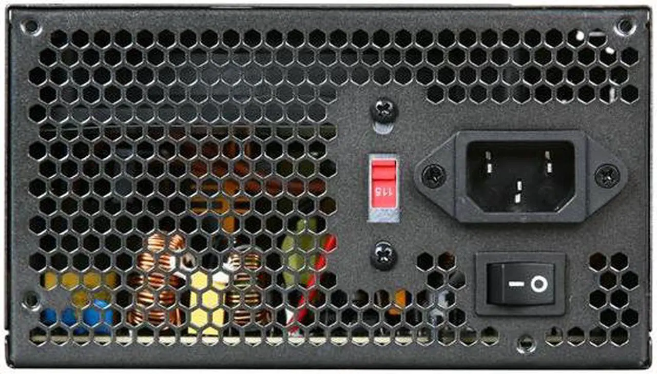 Alt view image 2 of 6 - Rosewill RV2-600 600 W ATX12V v2.2 / EPS12V SLI Ready Power Supply