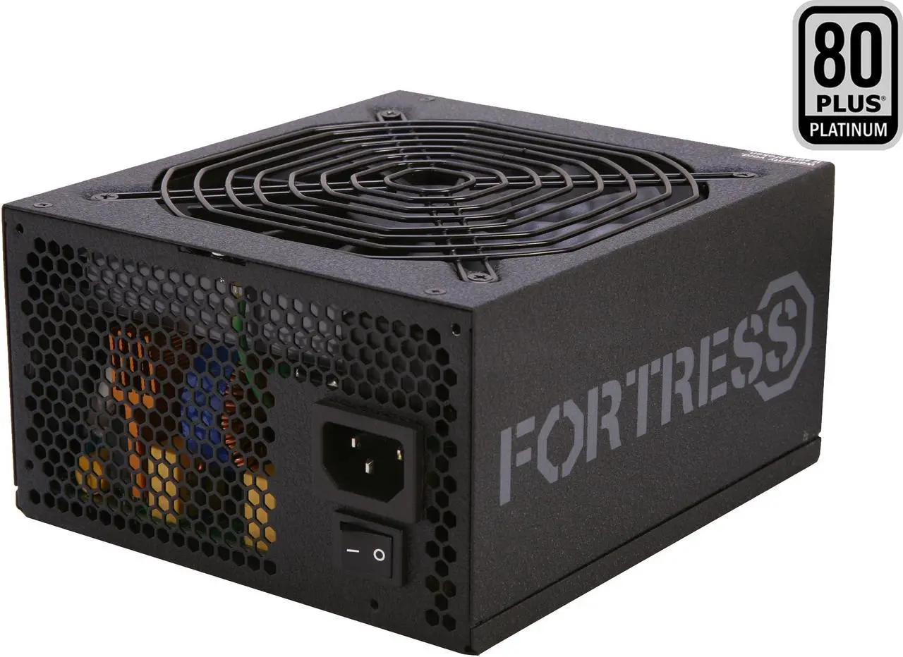 Main image of Rosewill FORTRESS-750 - 750-Watt Active PFC Power Supply - Continuous @ 122 Degrees F (50C), 80 PLUS Platinum, ATX 12V v2.31 & EPS 12V v2.92, Intel Haswell, SLI & CrossFire-Ready