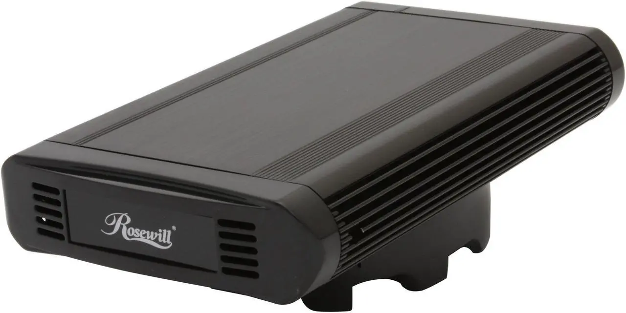 Alt view image 2 of 9 - Rosewill RX355-U Aluminum 3.5" IDE USB 2.0 External Enclosure