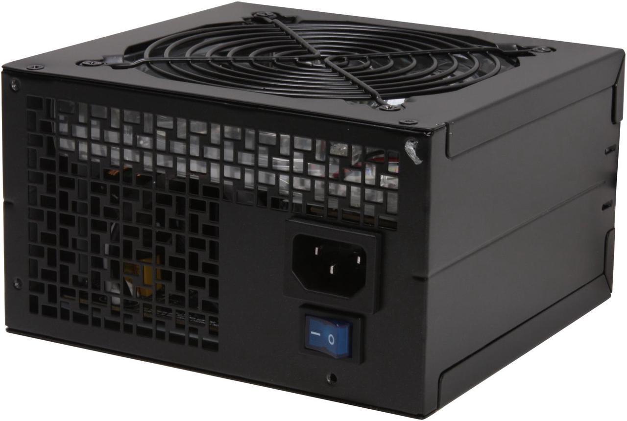 Rosewill Stallion Series RD600N-2SB-SL-BK 600W ATX12V / EPS12V SLI Ready CrossFire Ready  Active PFC Power Supply