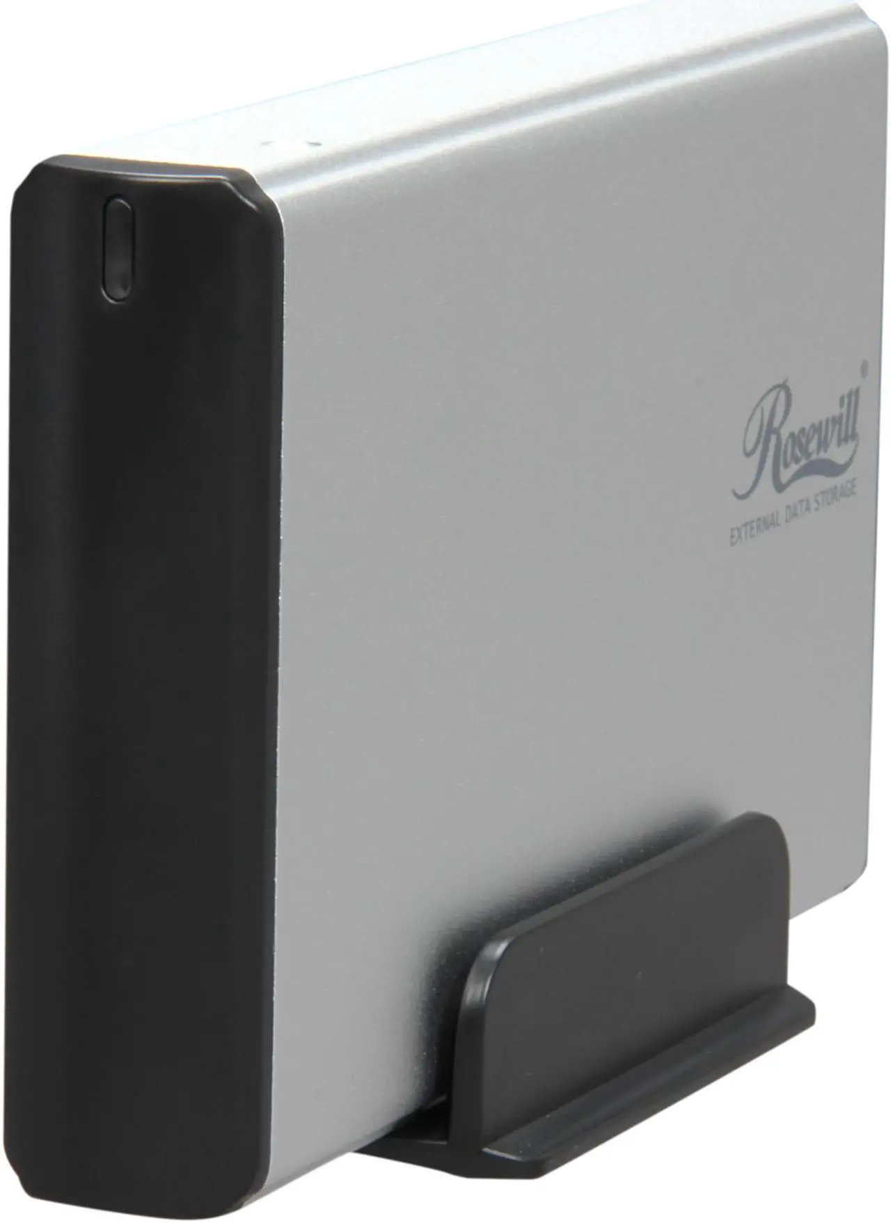 Main image of Rosewill RX35-AT-SU SLV Aluminum 3.5" Silver SATA USB 2.0 External Enclosure