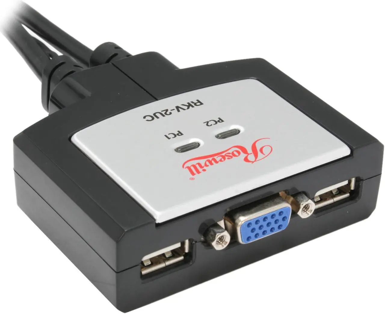 Alt view image 3 of 8 - Rosewill RKV-2UC 2-Port USB KVM Switch