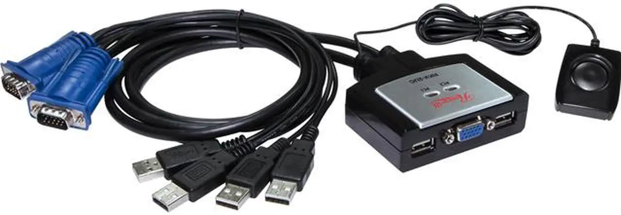 Main image of Rosewill RKV-2UC 2-Port USB KVM Switch