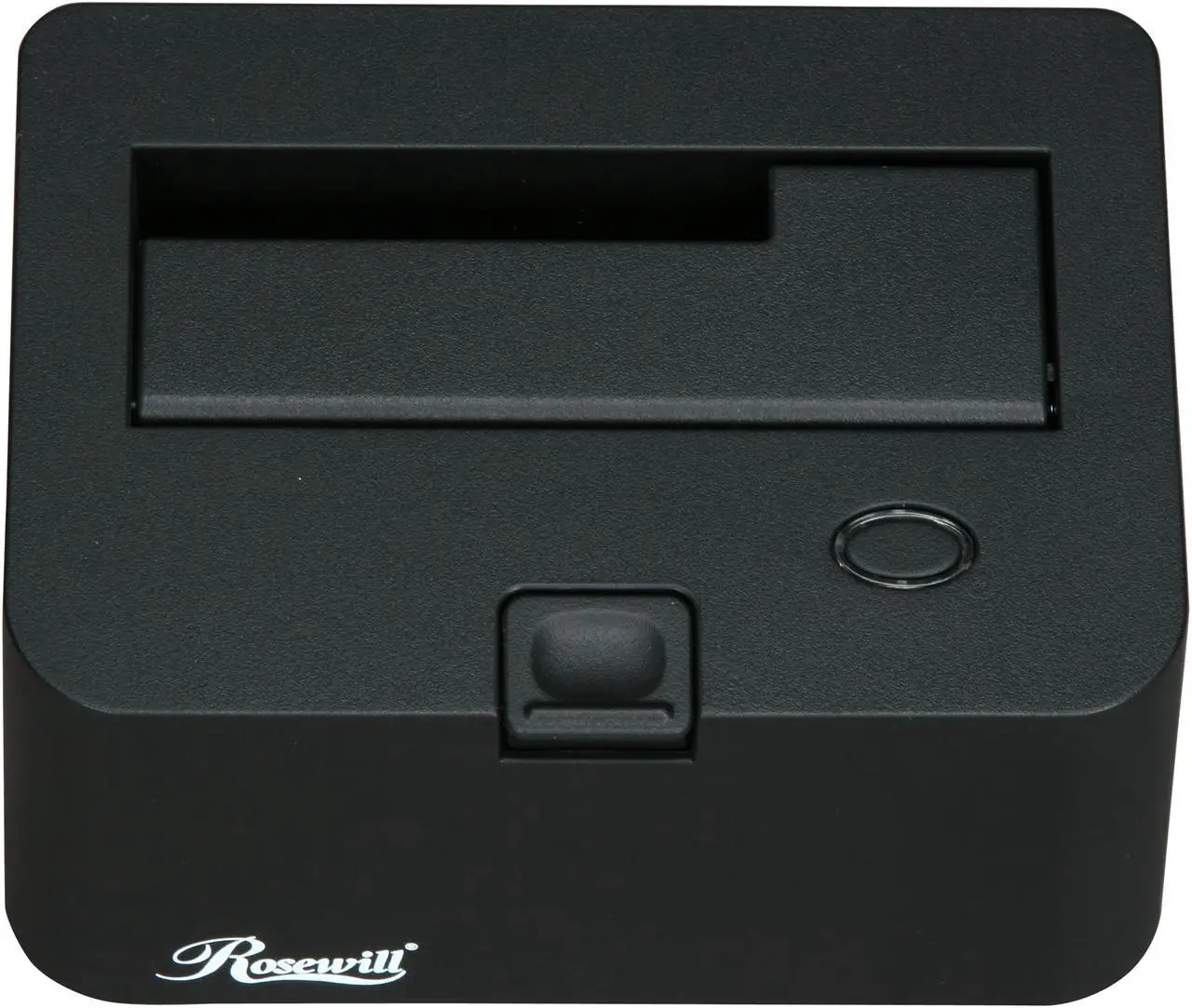 Alt view image 2 of 4 - Rosewill RX-DUS100 2.5" & 3.5" SATA to USB2.0 & eSATA Hard Drive Docking Station