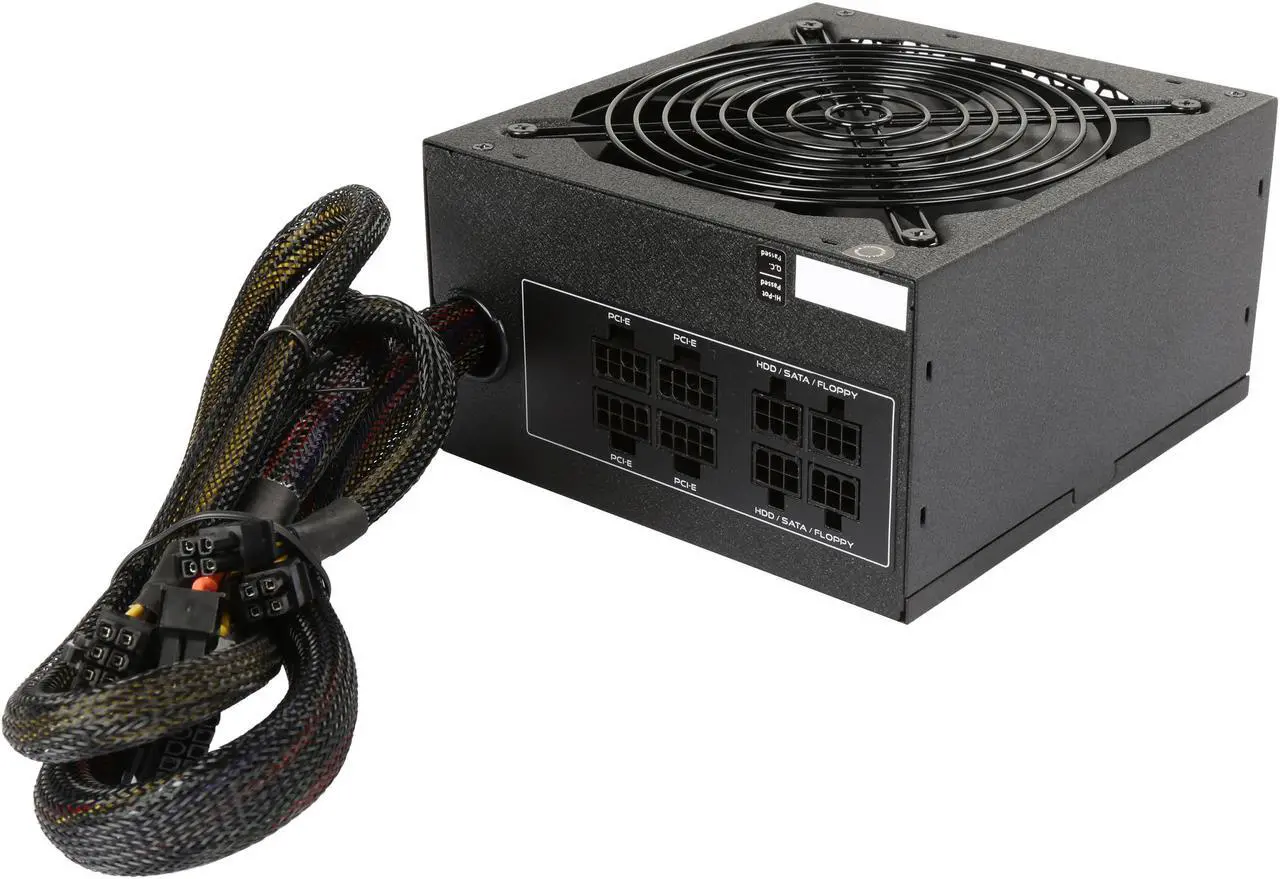 Alt view image 5 of 7 - Rosewill CAPSTONE Series, CAPSTONE-1000-M, 1000W Semi-Modular Power Supply, 80 PLUS GOLD Certified, Single +12V Rail, SLI & CrossFire Ready, Black