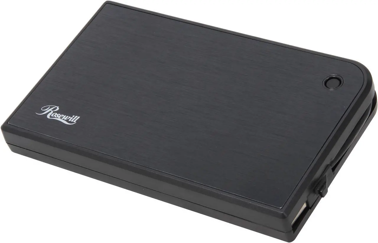 Main image of Rosewill Armer RX200-APU3-25B External 2.5" SATA Hard Drive Enclosure - SSDs / HDDs, USB 3.0 Connection, 100% Screw-less