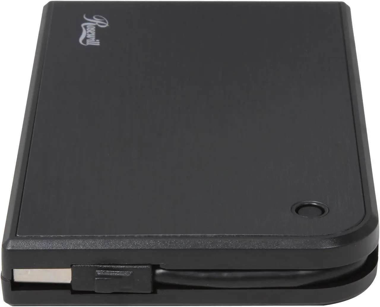 Alt view image 4 of 8 - Rosewill Armer RX200-APU3-25B External 2.5" SATA Hard Drive Enclosure - SSDs / HDDs, USB 3.0 Connection, 100% Screw-less