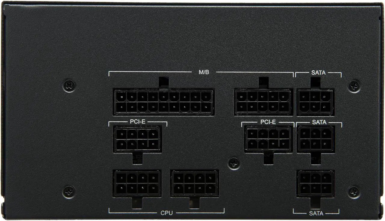 Alt view image 7 of 8 - Rosewill HIVE Series, HIVE-850S, 850W Fully Modular Power Supply, 80 PLUS BRONZE Certified, Single +12V Rail, SLI & CrossFire Ready, Black