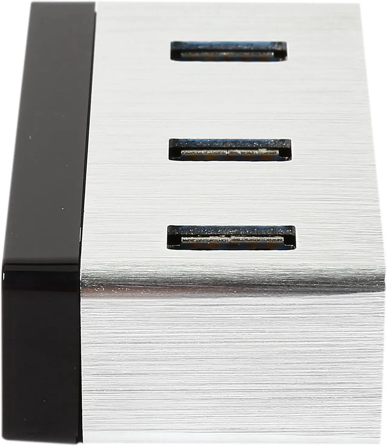 Alt view image 6 of 10 - Rosewill RHB-410 - Aluminum Mini-USB 3.0 3-Port Hub Plus 2.5" SATA 6G Enclosure Adapter