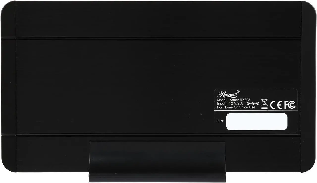 Alt view image 5 of 8 - Rosewill Armer RX308 USB 3.0 Full Aluminum 25mm 3.5" Enclosure with LED Indication