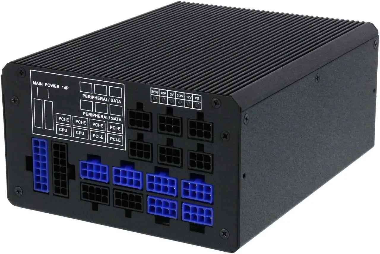 Alt view image 16 of 20 - Rosewill Full-Modular Gaming Power Supply (80 PLUS TITANIUM Certified) - TOKAMAK 1200W