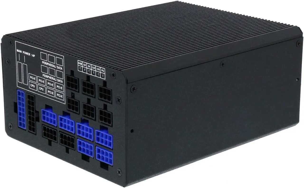 Alt view image 17 of 20 - Rosewill Full-Modular Gaming Power Supply (80 PLUS TITANIUM Certified) - TOKAMAK 1200W
