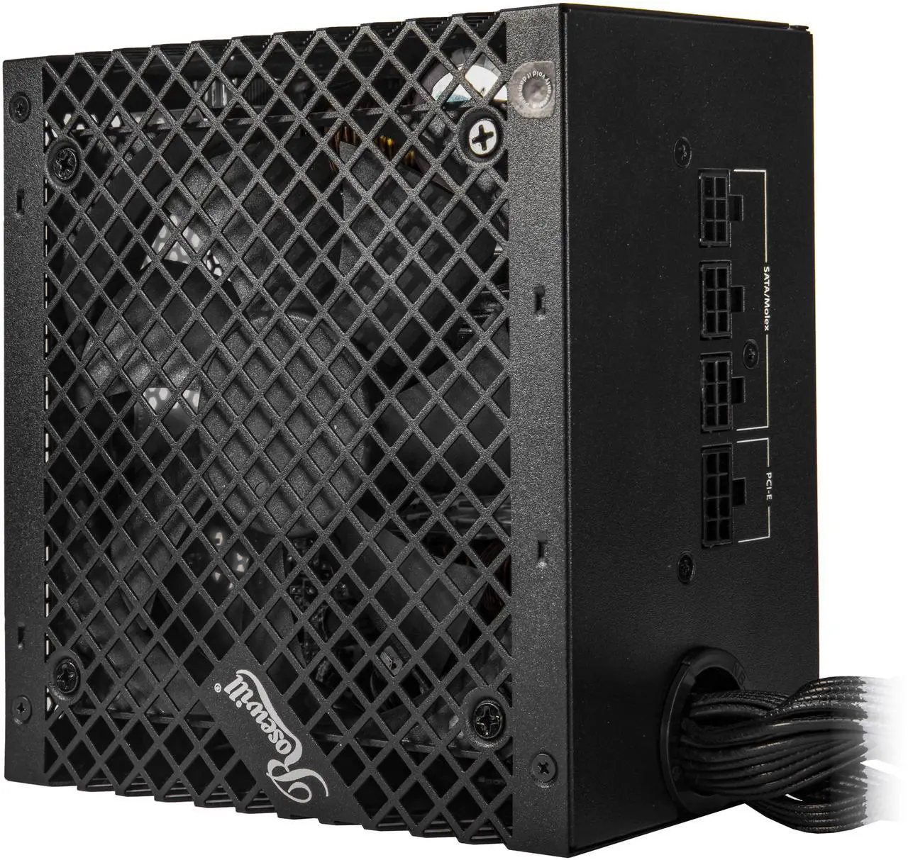 Alt view image 4 of 9 - Rosewill VSB 650W 80+ Bronze, ATX 3.0 & 3.1 Compatible, Semi-Modular Power Supply, PCIe 5.1 12V-2x6 Connector, 105°C/221°F Japanese Capacitor, 120mm ICB Silent Fan - 5 Year Warranty - VSB650