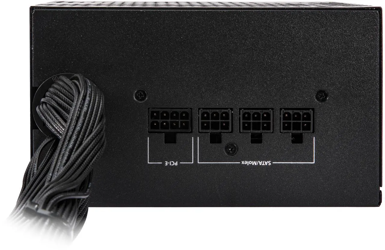 Alt view image 7 of 9 - Rosewill VSB 650W 80+ Bronze, ATX 3.0 & 3.1 Compatible, Semi-Modular Power Supply, PCIe 5.1 12V-2x6 Connector, 105°C/221°F Japanese Capacitor, 120mm ICB Silent Fan - 5 Year Warranty - VSB650