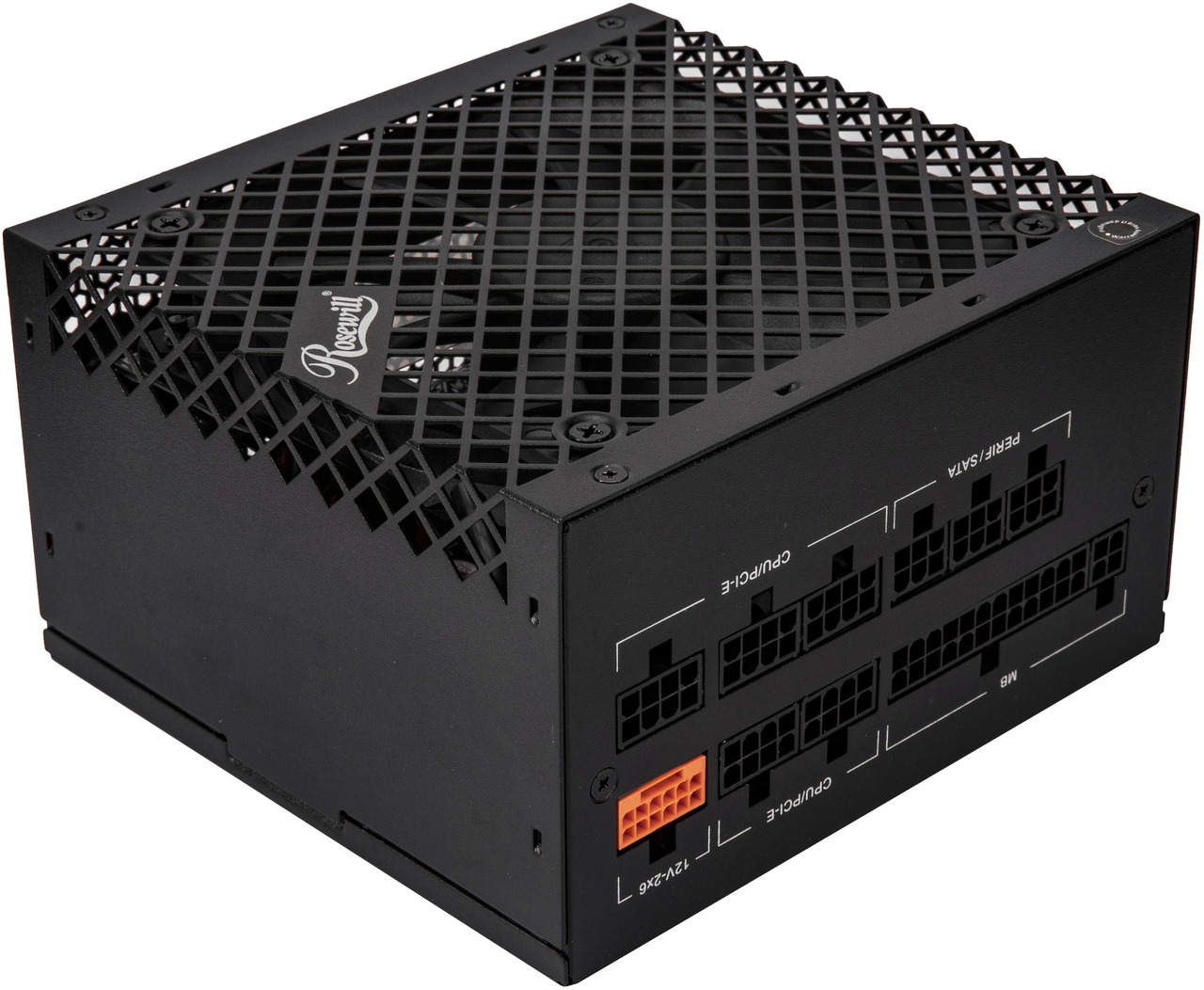 Open Box: Rosewill VMG 750W 80+ Gold, ATX 3.0 & 3.1 Compatible, Full Modular Low-Noise Power Supply, PCIe 5.1 12V-2x6 Connector, 100% Japanese Capacitor, 120mm FDB Silent Fan - 5 Year Warranty - VMG750 - Newegg.com - Open Box condition - Image 14