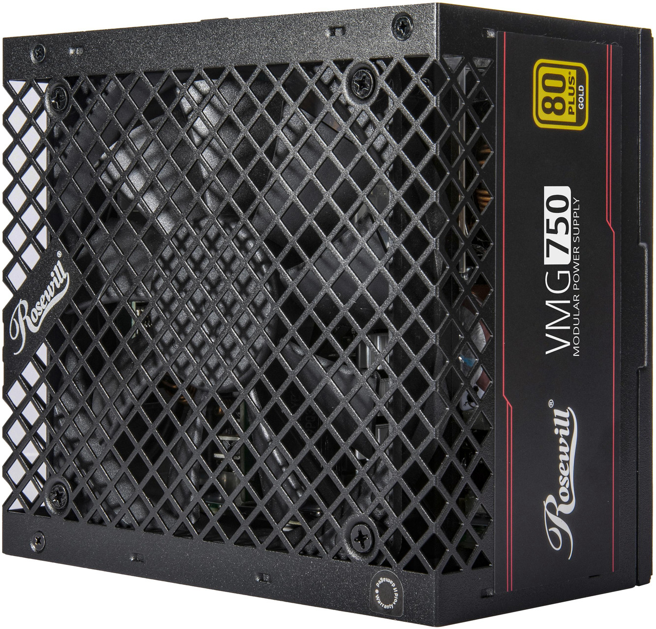 Open Box: Rosewill VMG 750W 80+ Gold, ATX 3.0 & 3.1 Compatible, Full Modular Low-Noise Power Supply, PCIe 5.1 12V-2x6 Connector, 100% Japanese Capacitor, 120mm FDB Silent Fan - 5 Year Warranty - VMG750 - Newegg.com - Open Box condition - Image 13