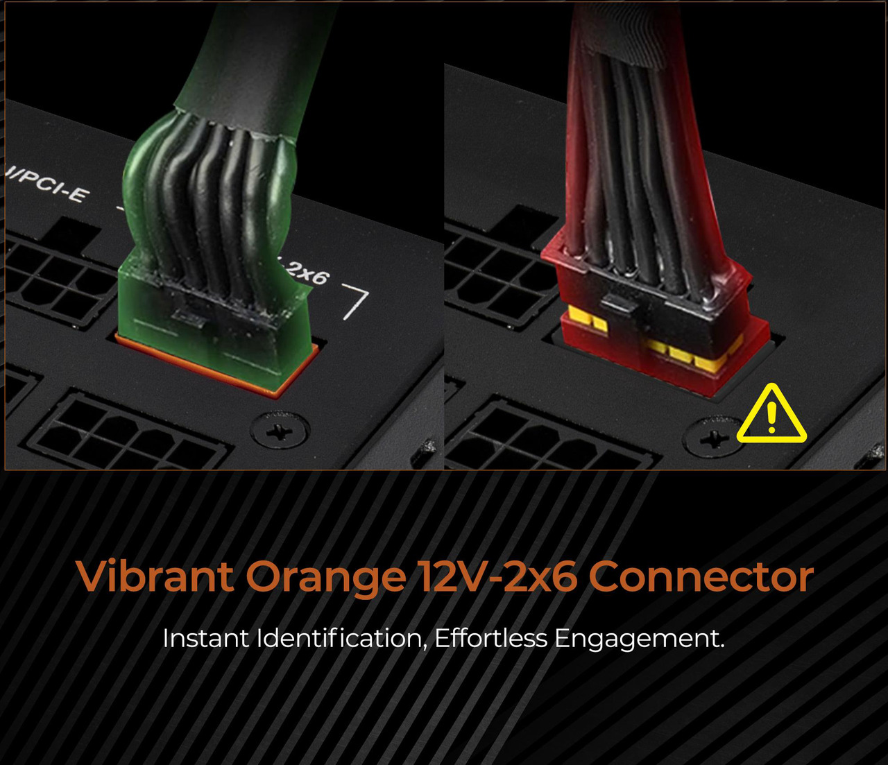 Open Box: Rosewill VMG 750W 80+ Gold, ATX 3.0 & 3.1 Compatible, Full Modular Low-Noise Power Supply, PCIe 5.1 12V-2x6 Connector, 100% Japanese Capacitor, 120mm FDB Silent Fan - 5 Year Warranty - VMG750 - Newegg.com - Open Box condition - Image 12