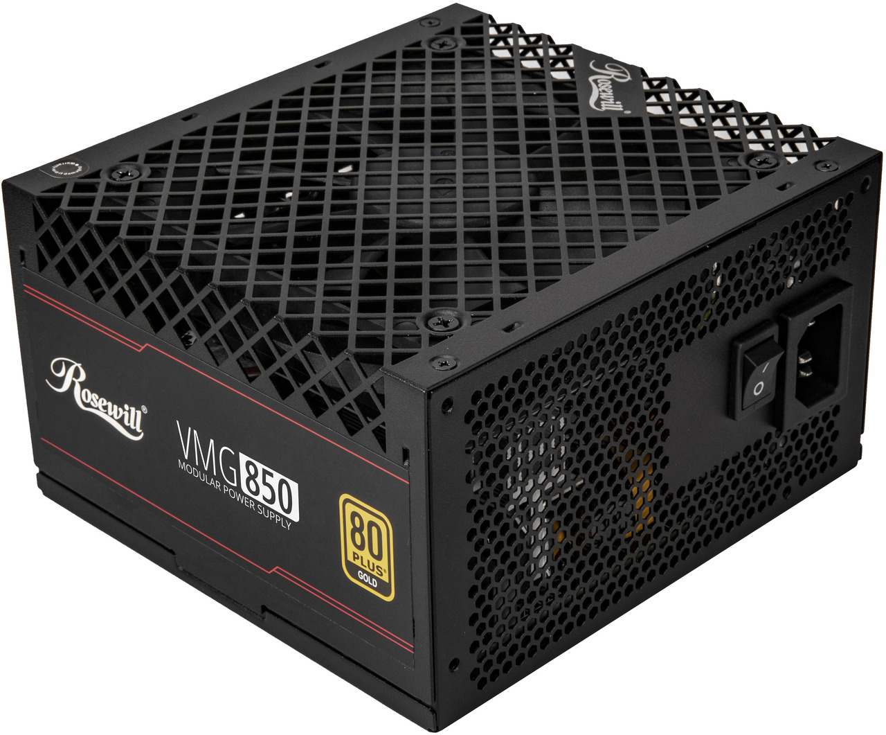 Open Box: Rosewill VMG 850W 80+ Gold, ATX 3.0 & 3.1 Compatible, Full Modular Low-Noise Power Supply, PCIe 5.1 12V-2x6 Connector, 100% Japanese Capacitor, 120mm FDB Silent Fan - 5 Year Warranty - VMG850 - Newegg.com - Open Box condition - Image 16