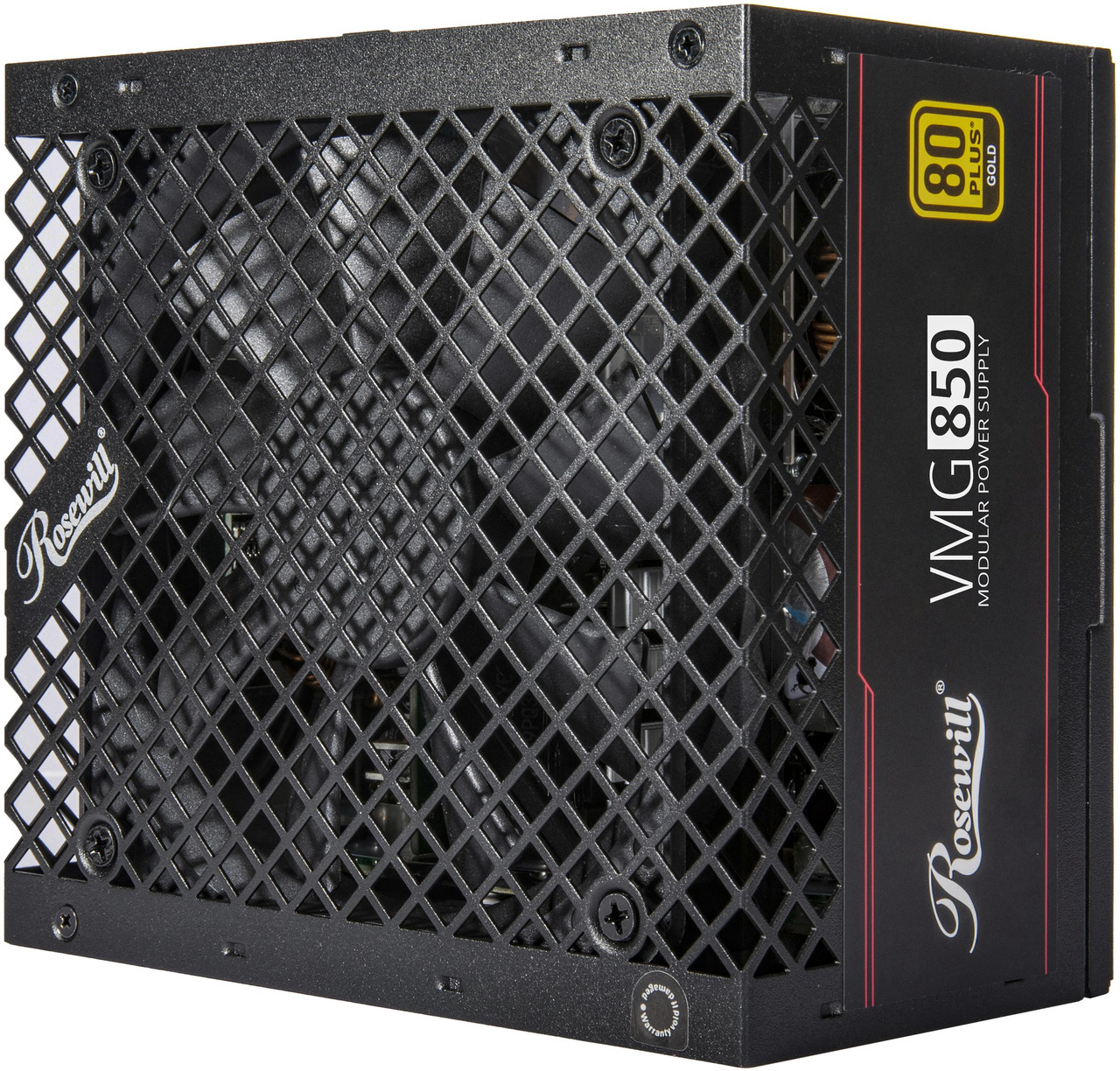 Open Box: Rosewill VMG 850W 80+ Gold, ATX 3.0 & 3.1 Compatible, Full Modular Low-Noise Power Supply, PCIe 5.1 12V-2x6 Connector, 100% Japanese Capacitor, 120mm FDB Silent Fan - 5 Year Warranty - VMG850 - Newegg.com - Open Box condition - Image 14