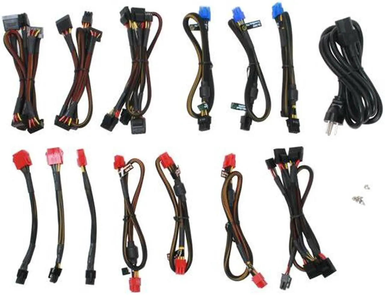 Alt view image 9 of 11 - XCLIO GREATPOWER 1200 W ATX12V / EPS12V CrossFire Ready 80 PLUS Certified Modular Active PFC Power Supply