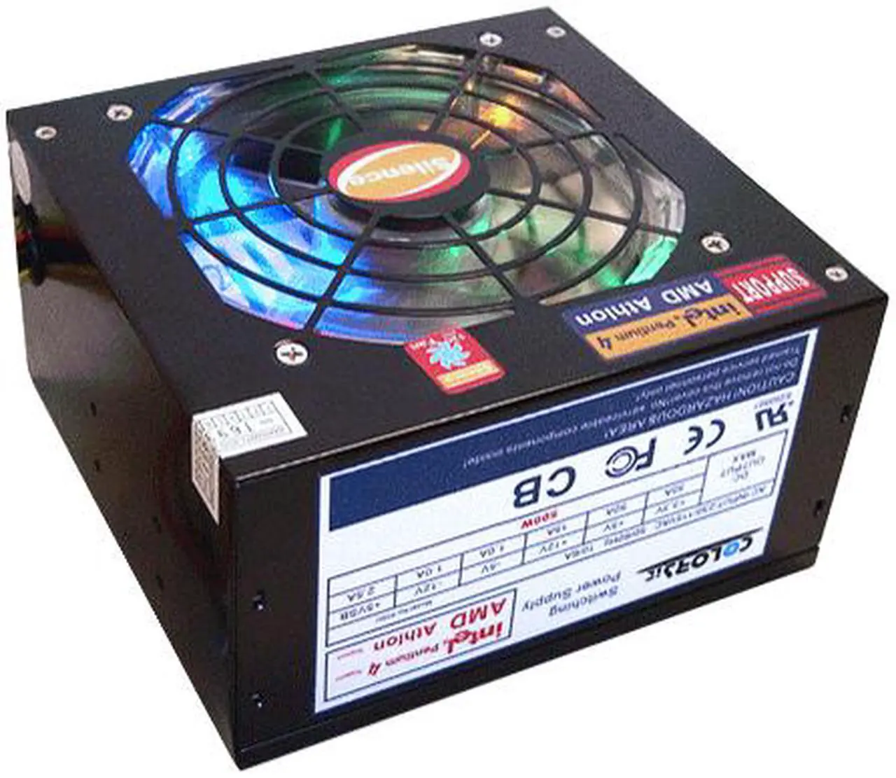 Main image of ATRIX PSCI-500BLK 500 W ATX12V Power Supply