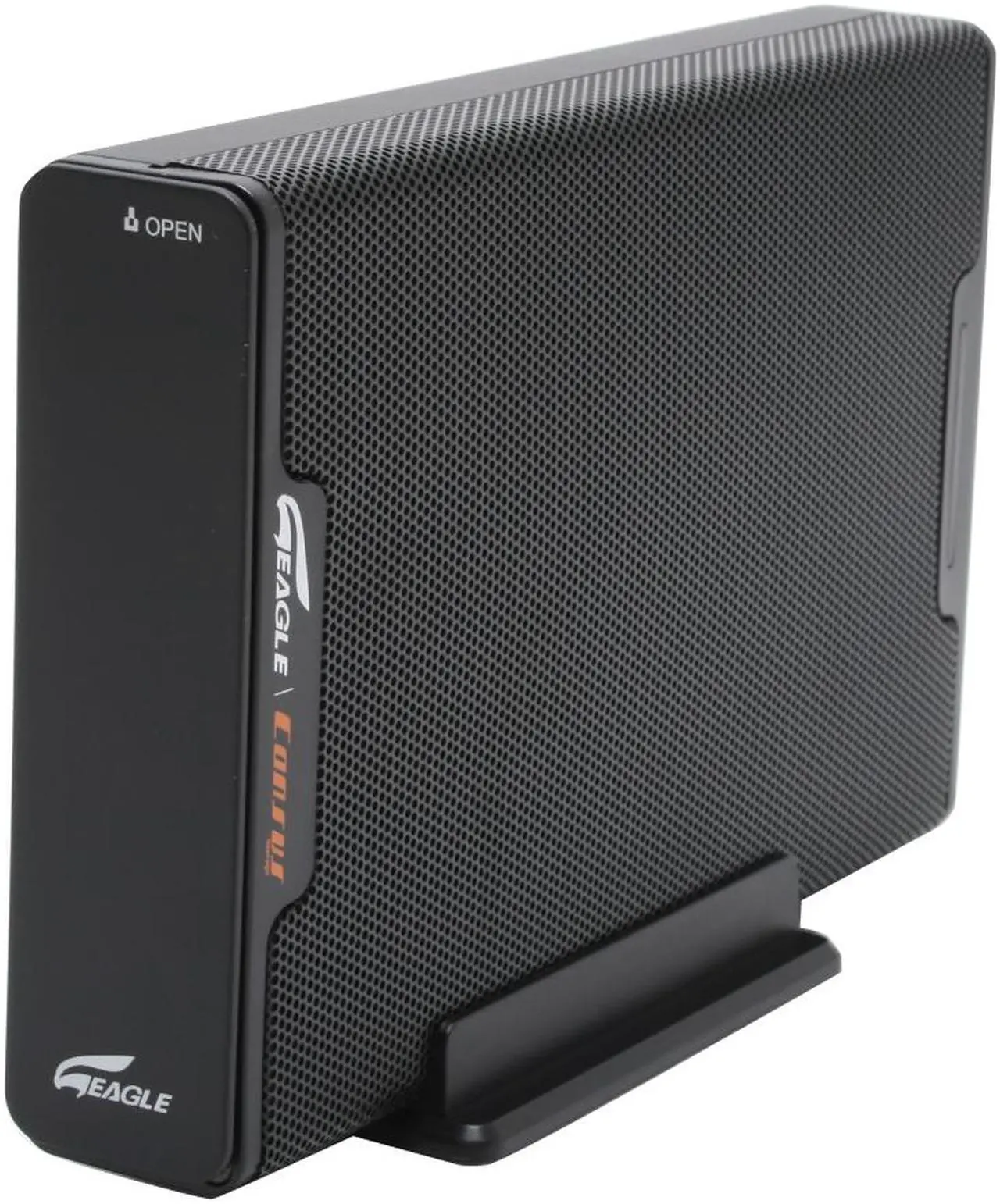 Alt view image 2 of 11 - Eagle Consus M-Series ET-CSMESU2-BK 3.5" eSATA+USB2.0 to SATA External Enclosure