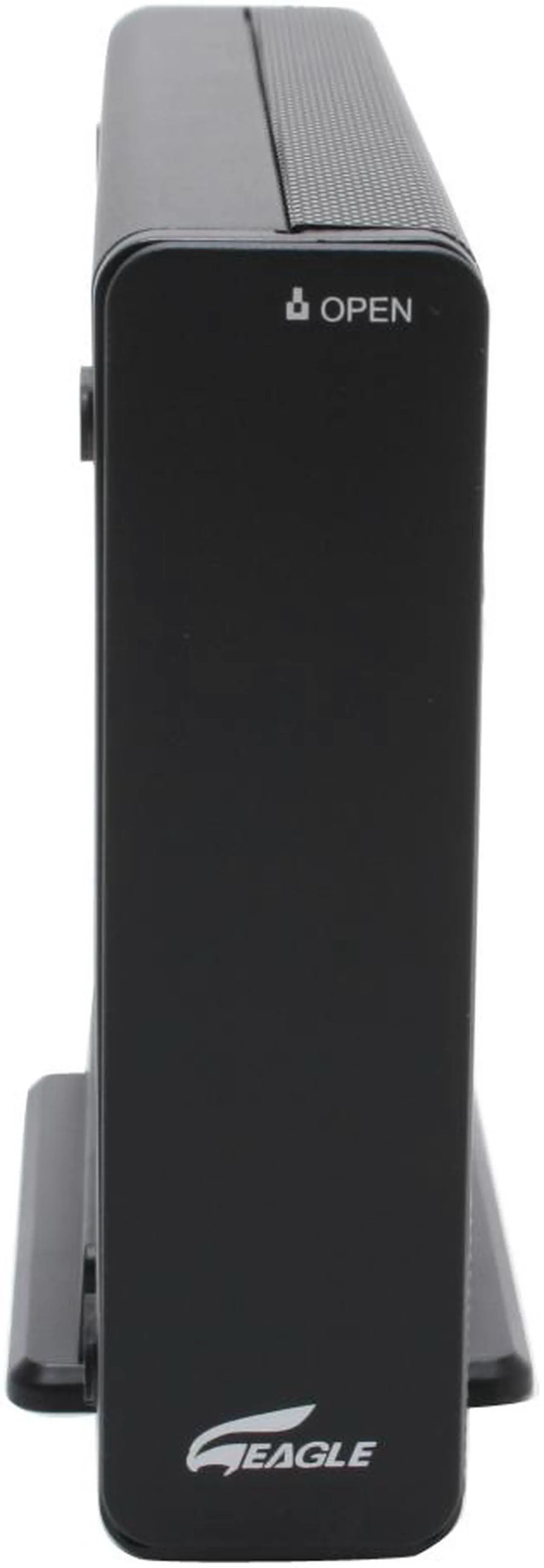 Alt view image 3 of 11 - Eagle Consus M-Series ET-CSMESU2-BK 3.5" eSATA+USB2.0 to SATA External Enclosure