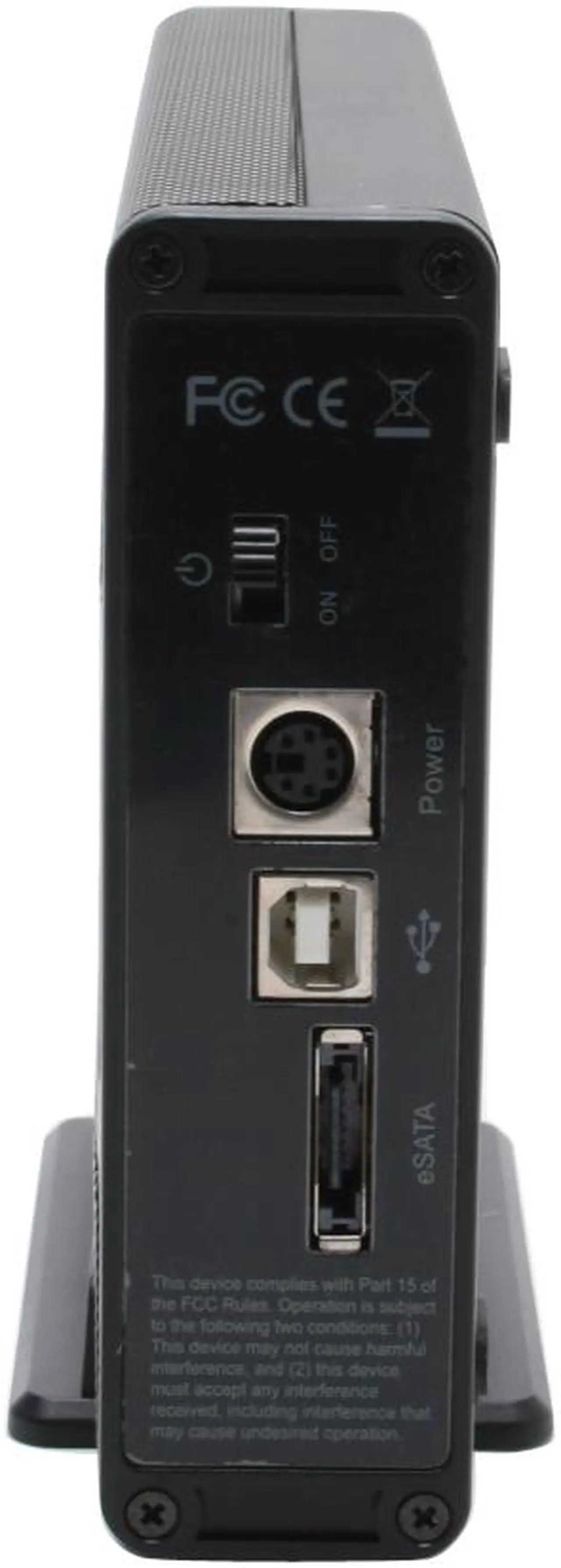 Alt view image 5 of 11 - Eagle Consus M-Series ET-CSMESU2-BK 3.5" eSATA+USB2.0 to SATA External Enclosure