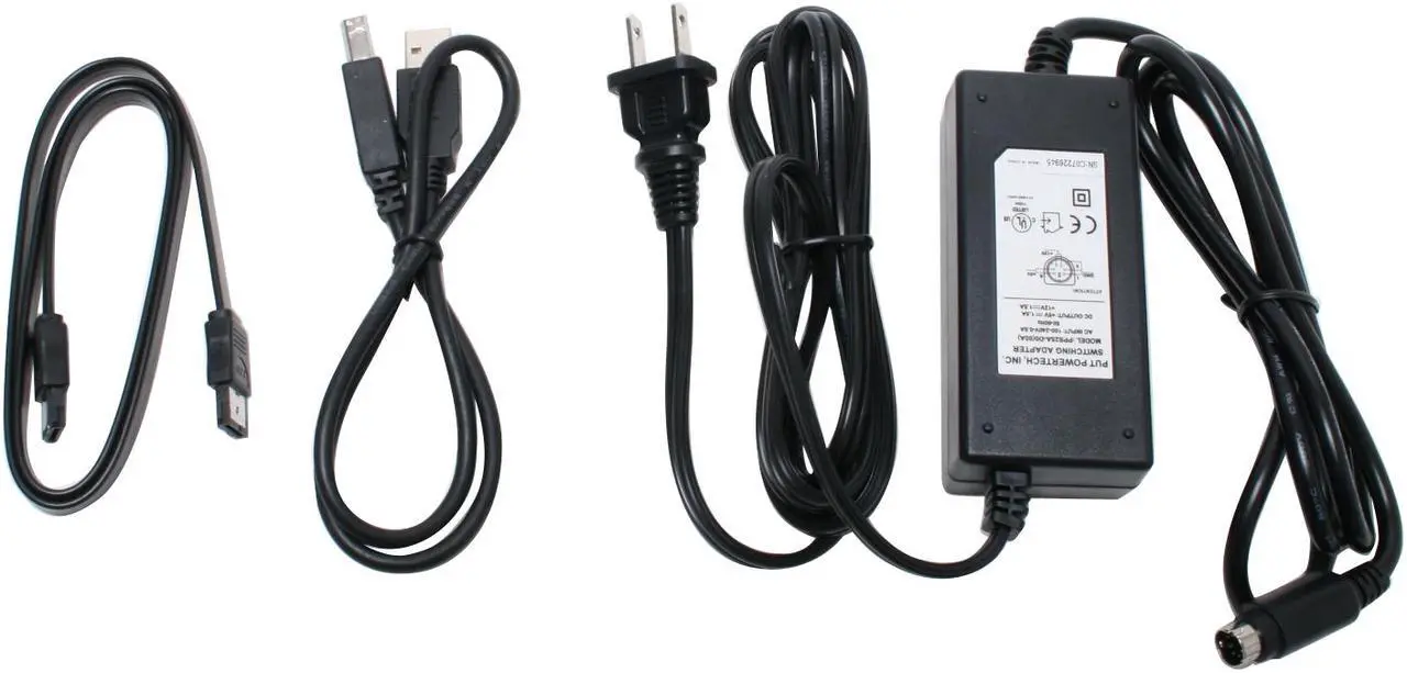 Alt view image 9 of 11 - Eagle Consus M-Series ET-CSMESU2-BK 3.5" eSATA+USB2.0 to SATA External Enclosure