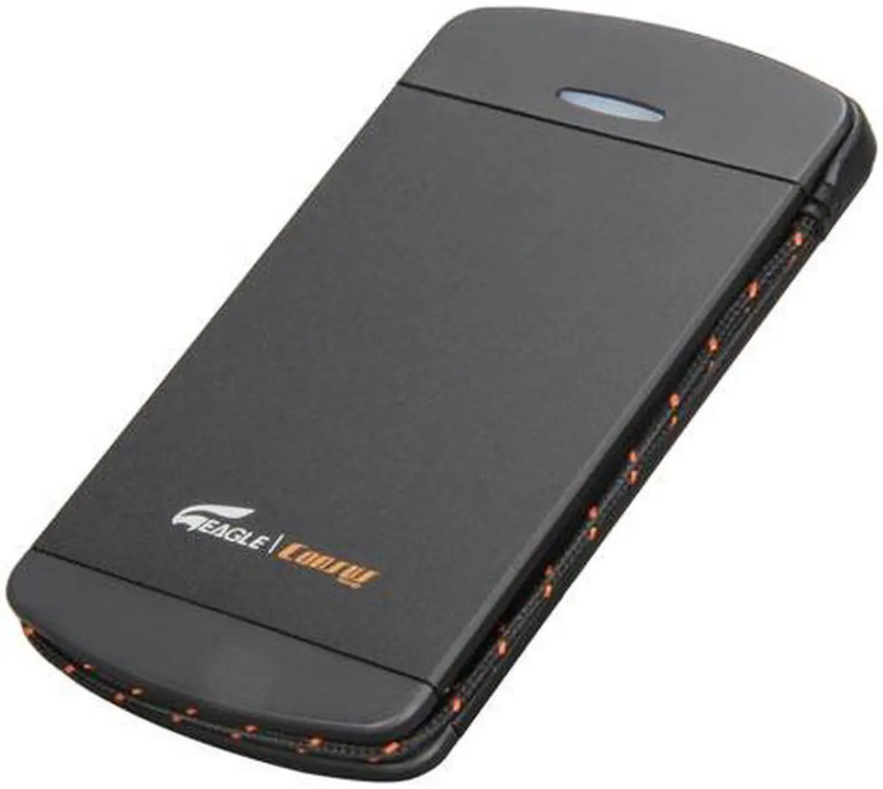 Main image of EAGLE ET-CS2PESU2-BK 2.5" Black SATA I/II USB 2.0 & eSATA External Enclosure with built-in USB cable