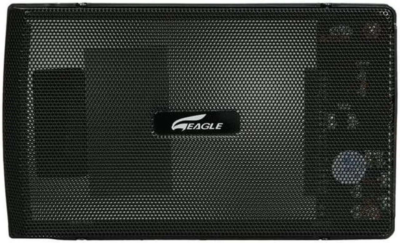 Alt view image 2 of 5 - EAGLE ET-CS2MU2-BK 2.5" Black IDE USB 2.0 Mesh External Enclosure