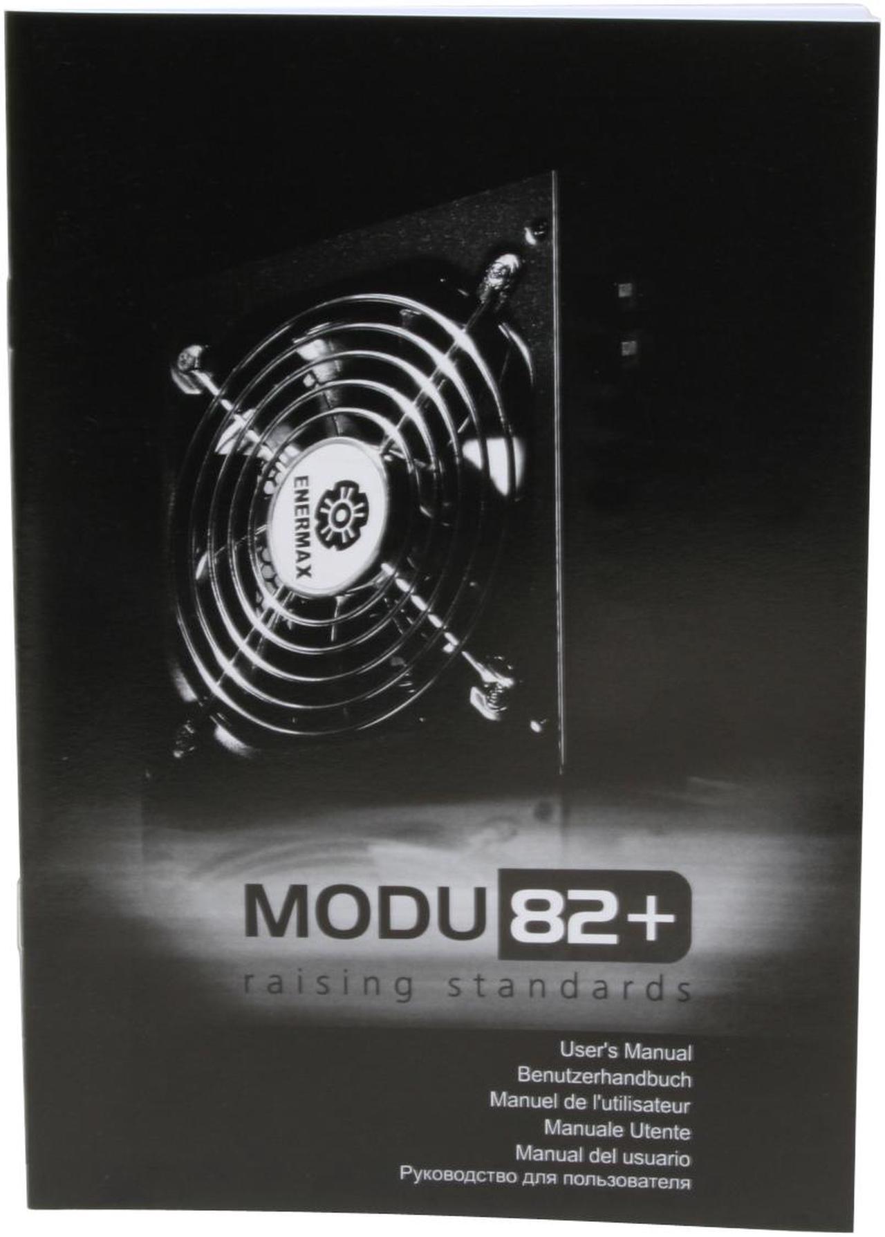 Alt view image 11 of 12 - ENERMAX MODU82+ EMD425AWT 425W ATX12V  Ver.2.3 SLI Ready CrossFire Ready 80 PLUS BRONZE Certified Compatible w/Core i7 Modular Active PFC Power Supply